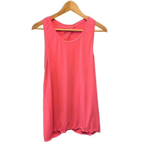 Gap Fit Size Large Womens Pink Sleeveless Activewear Shirt #O-5-8-0 - Picture 1 of 5